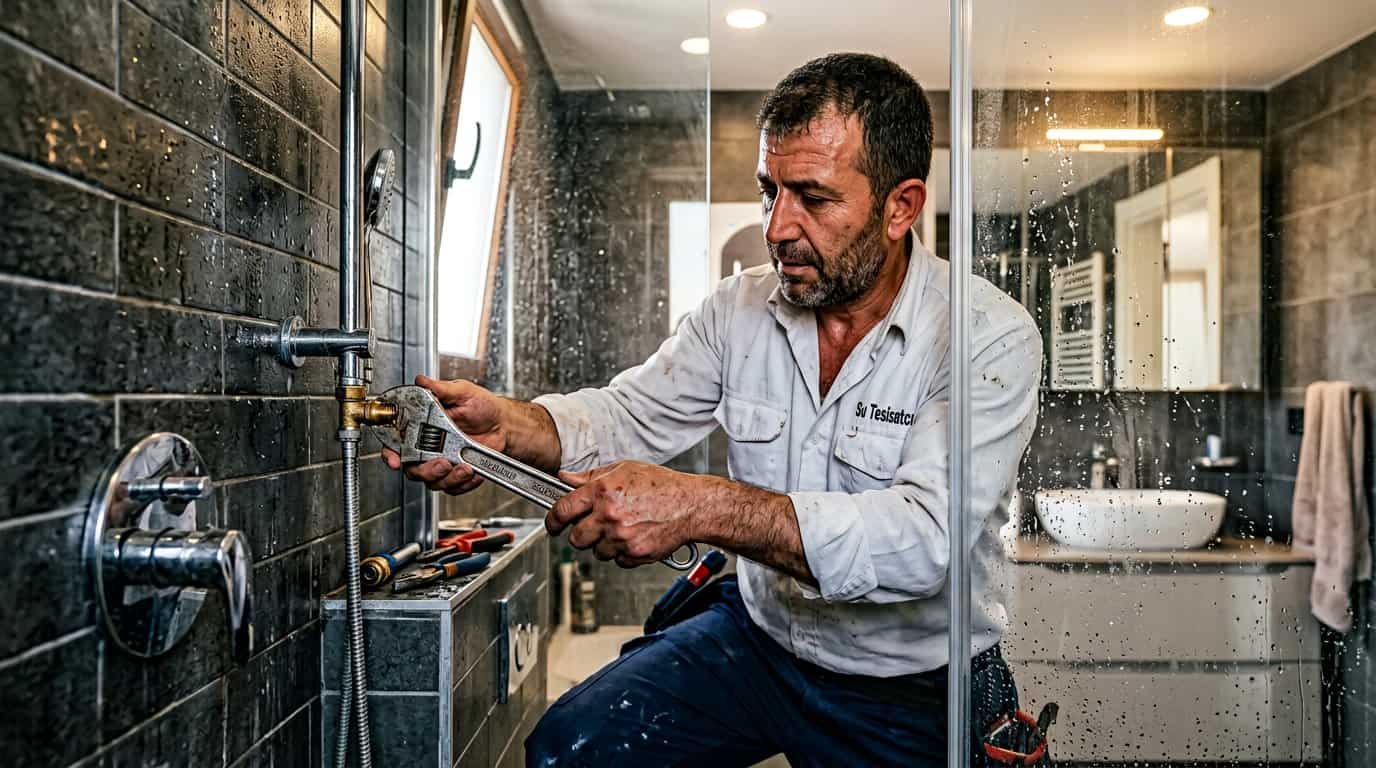 Banyo kullanım alanı ve tesisat elemanları