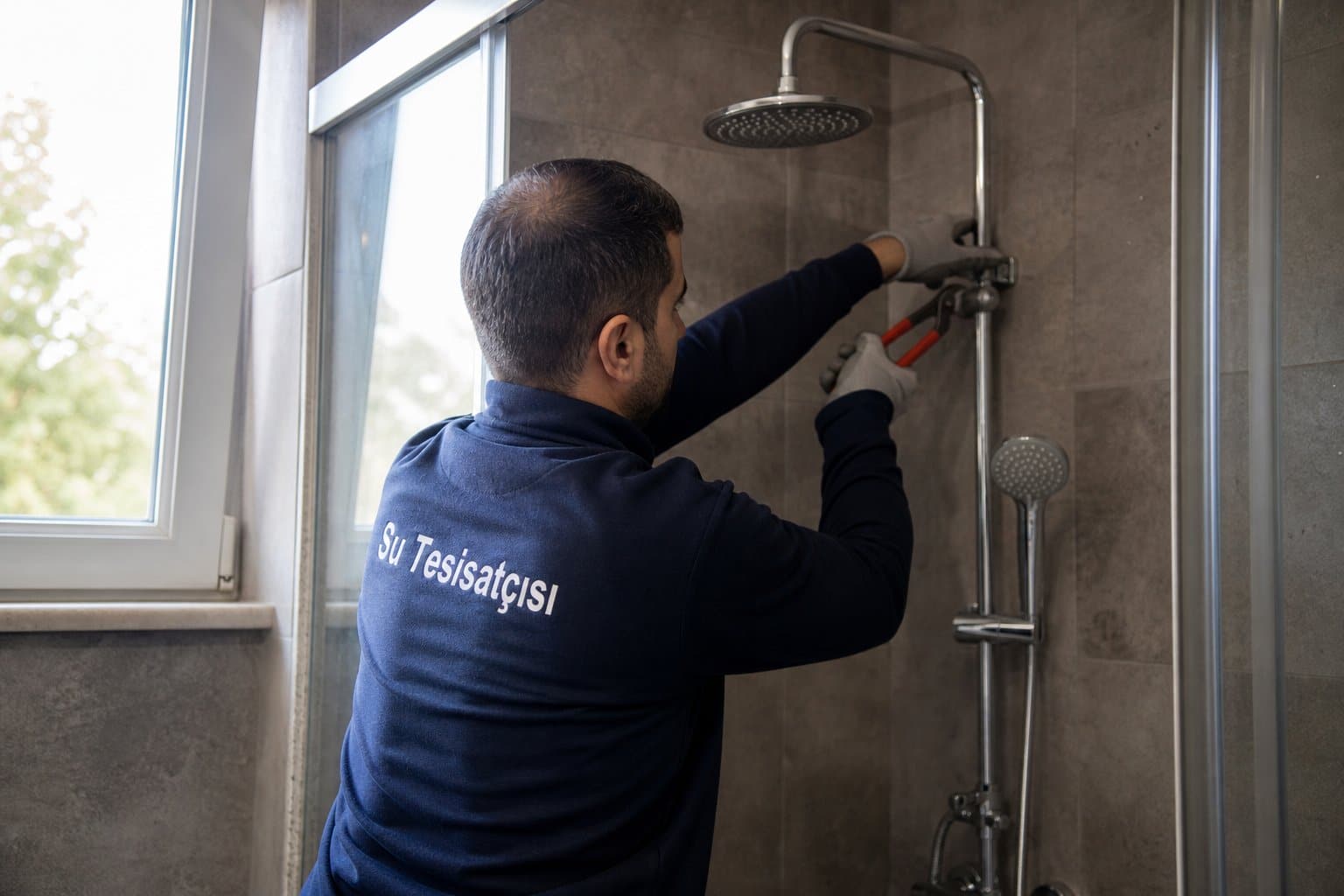 Tesisat borusu ve bağlantılarında kontrol çalışması