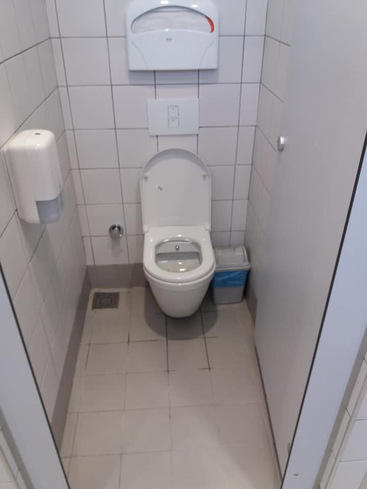 Gider açma çalışması ve tahliye hattının bulunduğu alan