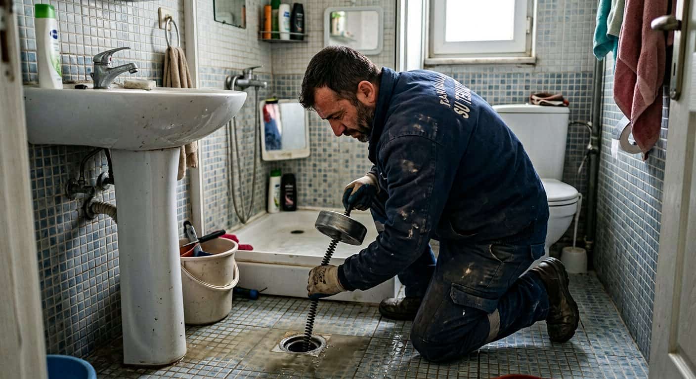 Tesisat borusu ve bağlantılarında kontrol çalışması
