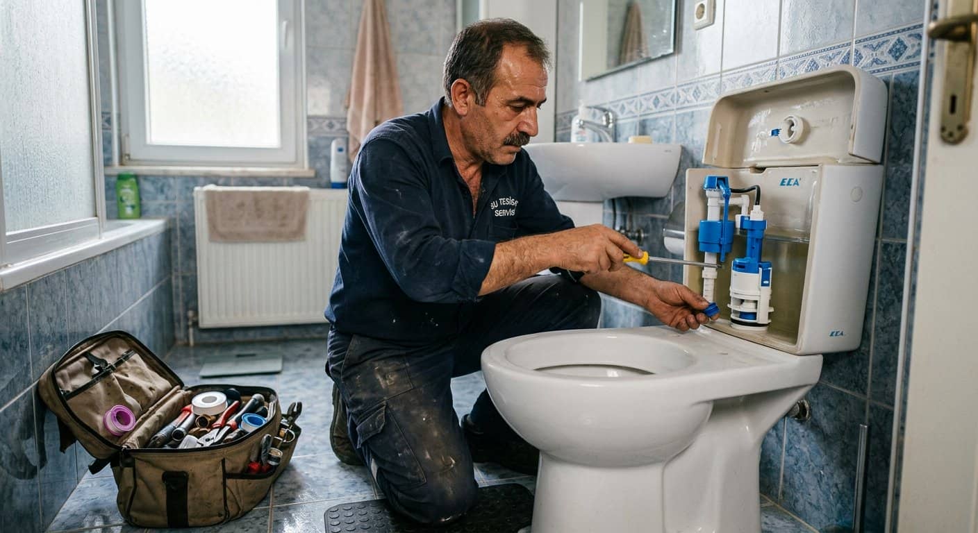 Banyo kullanım alanı ve tesisat elemanları